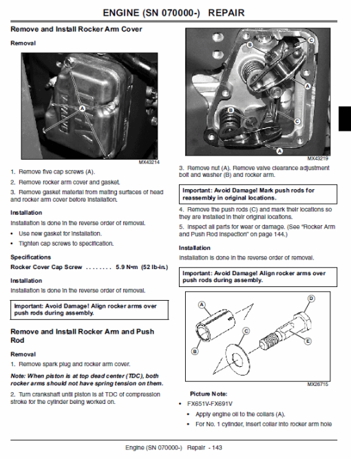 John Deere 647A, 657A, 667A QuikTrak Repair Technical Manual - Image 3