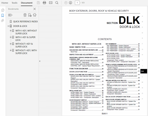 Nissan X-Trail T31 2007-2014 Repair Manual - Image 3