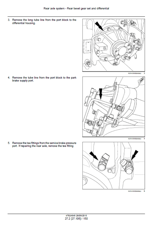 New Holland T9.600, T9.645, T9.700 Tractor Service Manual - Image 3