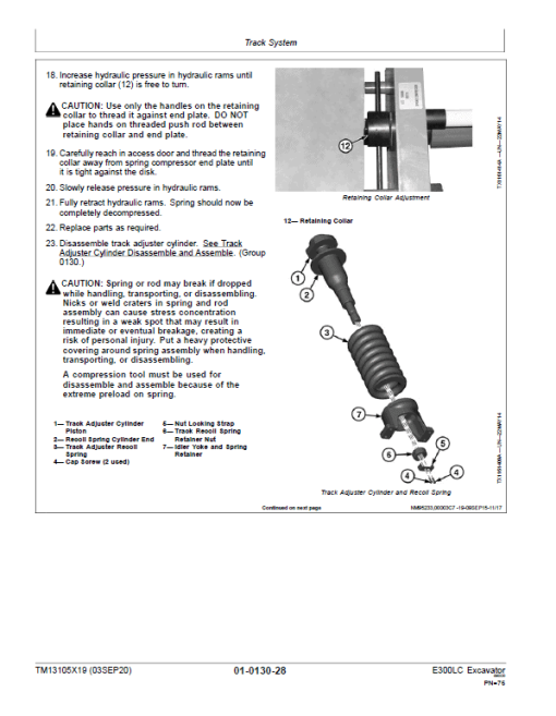 John Deere E300LC Excavator Repair Technical Manual (S.N after C600002 & D600014- ) - Image 3