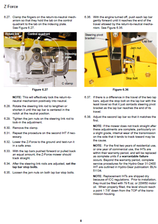 Cub Cadet Z-FORCE Series (2003-2006) Service Manual - Image 3