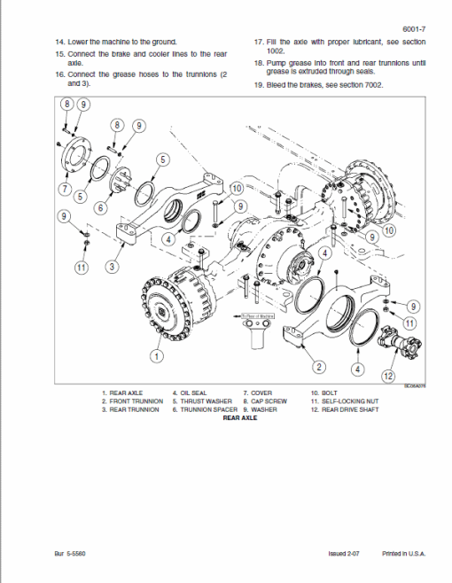 Case 921E Wheel Loader Service Manual - Image 3