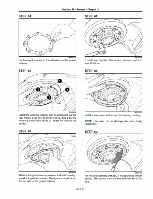 New Holland T9010, T9020, T9030, T9040, T9050, T9060 Tractor Service Manual - Image 3