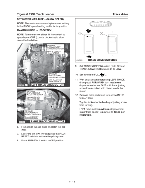 Tigercat T234 Loader Repair Service Manual - Image 5