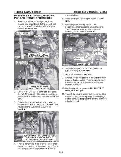 Tigercat E620C Skidder Repair Service Manual (6205001 – 6205200) - Image 5