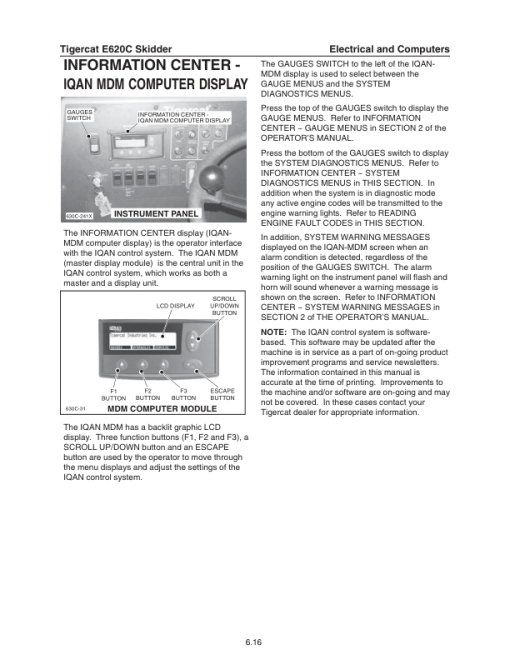 Tigercat E625C Skidder Repair Service Manual (6250301 – 6250330) - Image 2