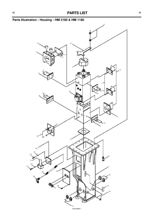 JCB Hammermaster HM 2180, HM 1180, HM 480, HM 380 Service Repair Manual - Image 4