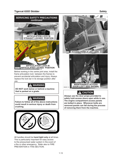 Tigercat E625C Skidder Repair Service Manual (6250301 – 6250330) - Image 4