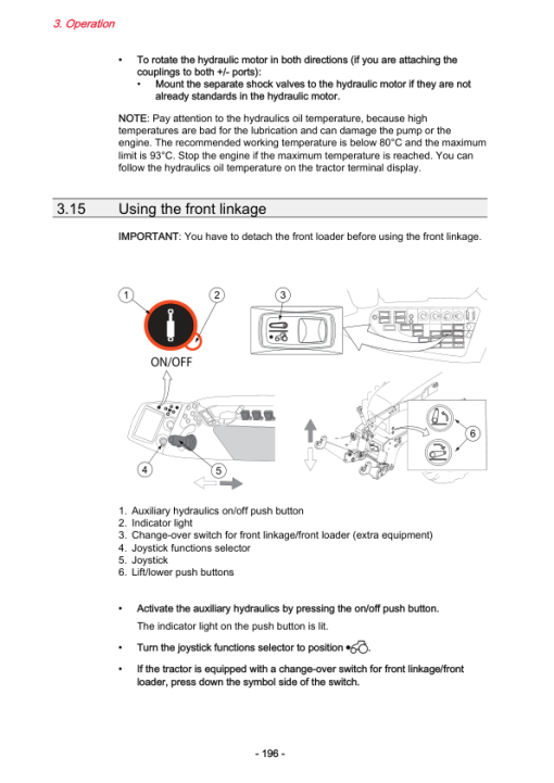 Valtra T132D, T152D, T162D, T172D, T182D, T202D Tractors Repair Manual - Image 5