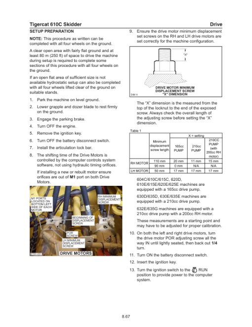 Tigercat 610, 610C Skidder Repair Service Manual - Image 6