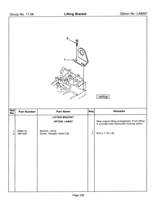 John Deere 6B, 6BT, 6BTA5.9 Series Cummins Engines Parts Catalog Manual - Image 3