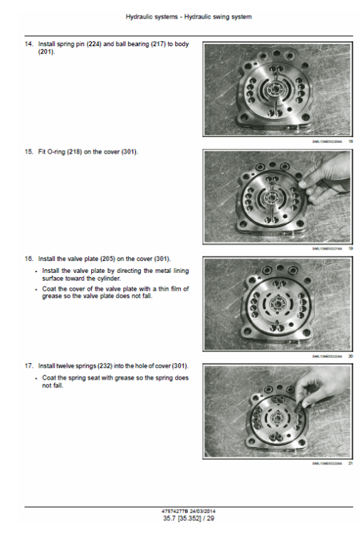 New Holland E45B SR, E50B SR, E55B Mini Excavator Service Manual - Image 5