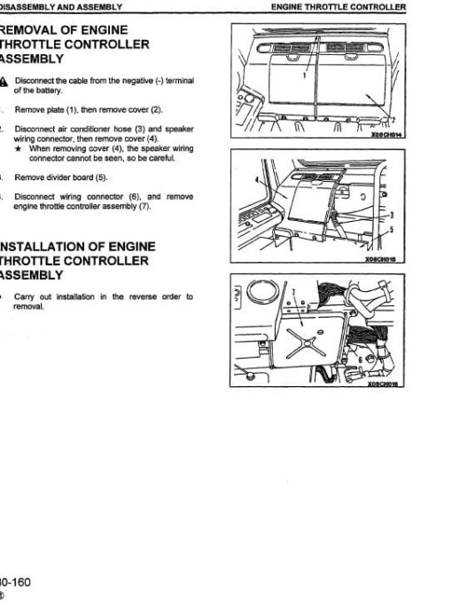 Komatsu PC200-6, PC200LC-6, PC210LC-6, PC220LC-6, PC250LC-6 Excavator Repair Manual (A82001 and Up) - Image 4