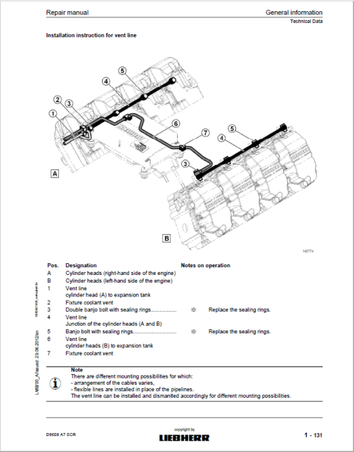 Liebherr D9508 A7 SCR Engine Service Manual - Image 3