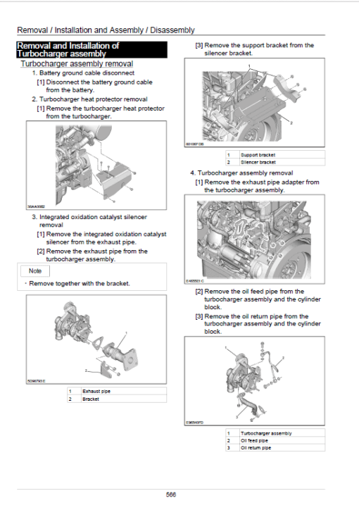 Sumitomo SH75X-6A Hydraulic Excavator Repair Service Manual - Image 4