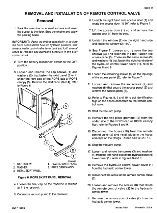 Case 921C Loader Service Manual - Image 4