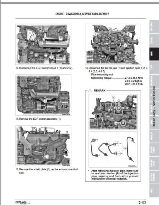 Bobcat CT2025, CT2035, CT2535, CT2540 Tractor Service Repair Manual - Image 4