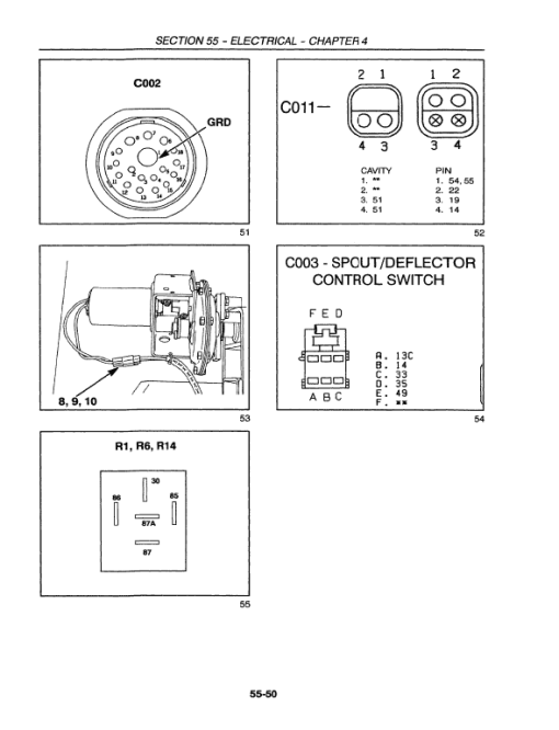 New Holland FP230, FP240 Forage Harvesters Service Manual - Image 4