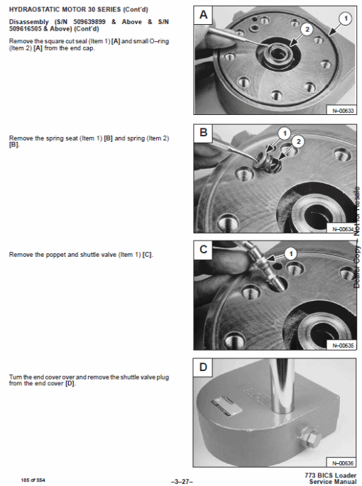 Bobcat 773 Skid-Steer Loader Service Manual - Image 4