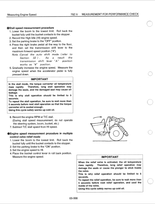 Kawasaki 70ZIV Wheel Loader Repair Service Manual - Image 2