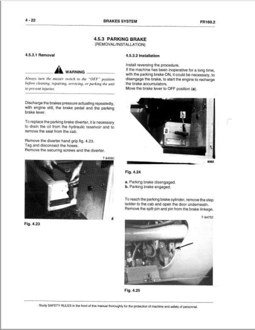 Fiatallis FR160.2 Wheel Loader Repair Service Manual - Image 4