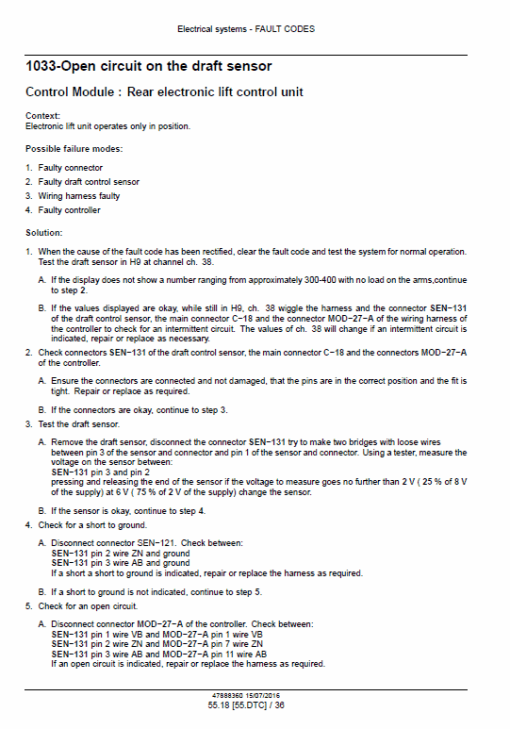 New Holland T4.75LP, T4.85LP, T4.95LP, T4.105LP Tractor Service Manual - Image 4