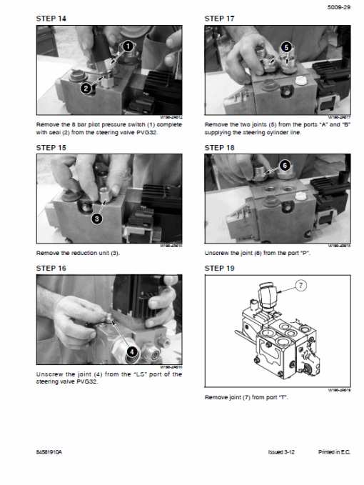 New Holland W110C Tier 4 Wheel Loader Service Manual - Image 4