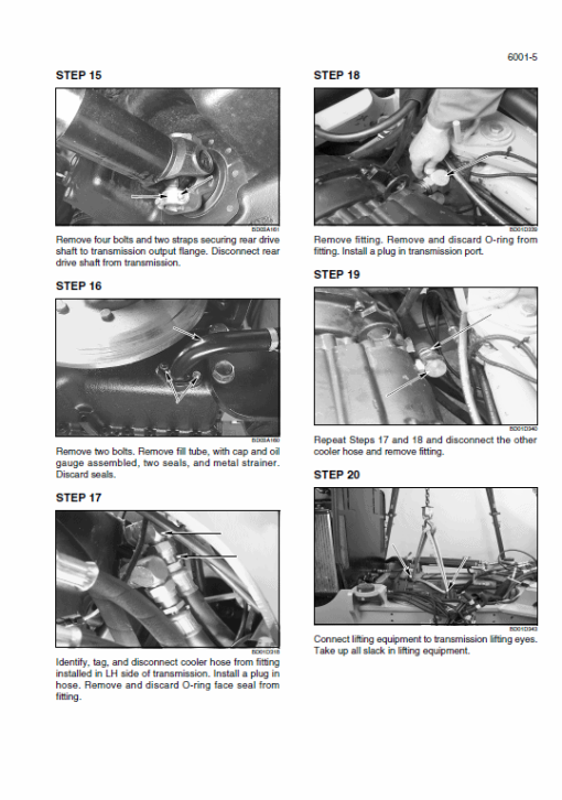 New Holland W170B Wheel Loader Service Manual - Image 4