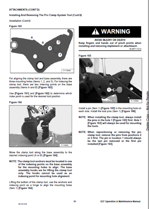 Bobcat E37 Excavator Repair Service Manual - Image 3