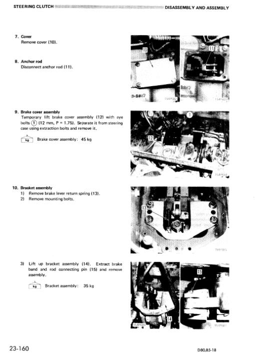 Komatsu D80A-18, D85A-18, D80E-18, D85E-18, D80P-18 Dozer Manual - Image 4