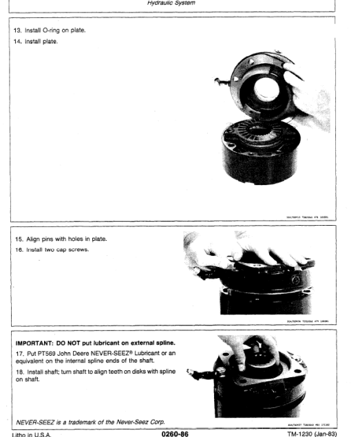 John Deere 990 Excavator Repair Technical Manual (TM1230) - Image 5