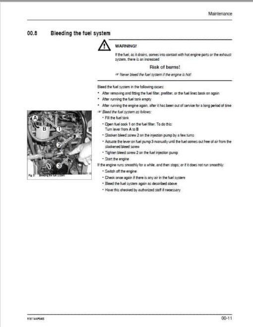 Gehl 280 Wheel Steer Loader Repair Service Manual - Image 4