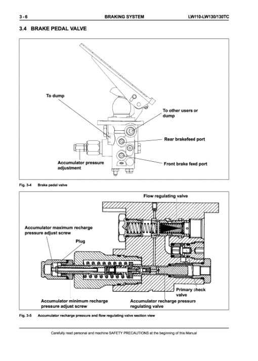 New Holland LW110, LW130, LW130TC Wheel Loaders Service Manual - Image 4