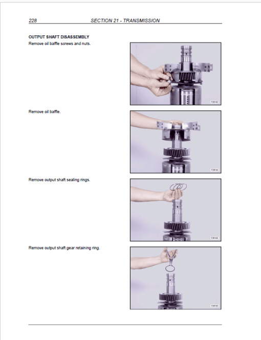 Case 580, 590, 695 Super R Backhoe Loader Service Manual - Image 4