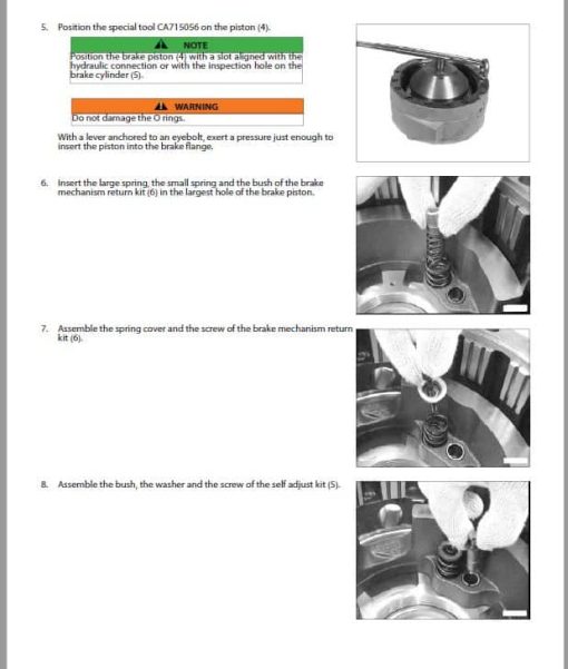 Gehl GBL-X-900, GBL-X-920  Backhoe Loader Repair Service Manual - Image 4