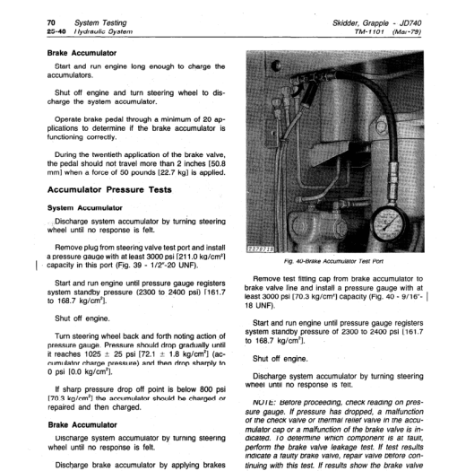 John Deere 740 Skidder Repair Technical Manual (TM1059 and TM1101) - Image 5