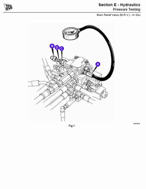 JCB 1CX Backhoe Loader Service Manual - Image 3