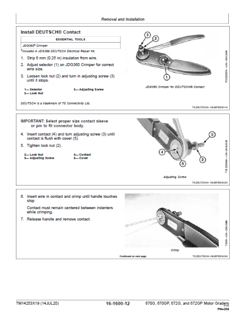 John Deere 670G, 670GP, 672G, 672GP Grader Technical Manual (S.N 680878 & C003007 - ) - Image 4