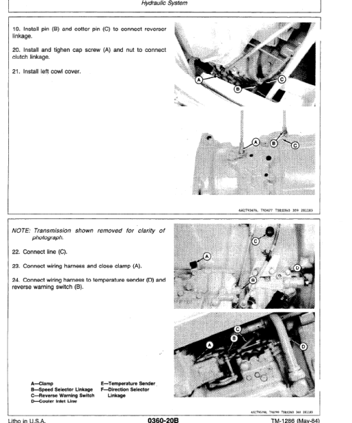 John Deere 710B Backhoe Loader Repair Technical Manual (TM1286) - Image 5