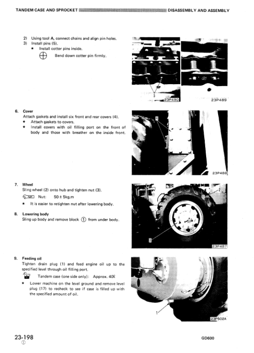 Komatsu GD600R-1, GD605R-1, GD650R-1 Grader Service Manual - Image 4