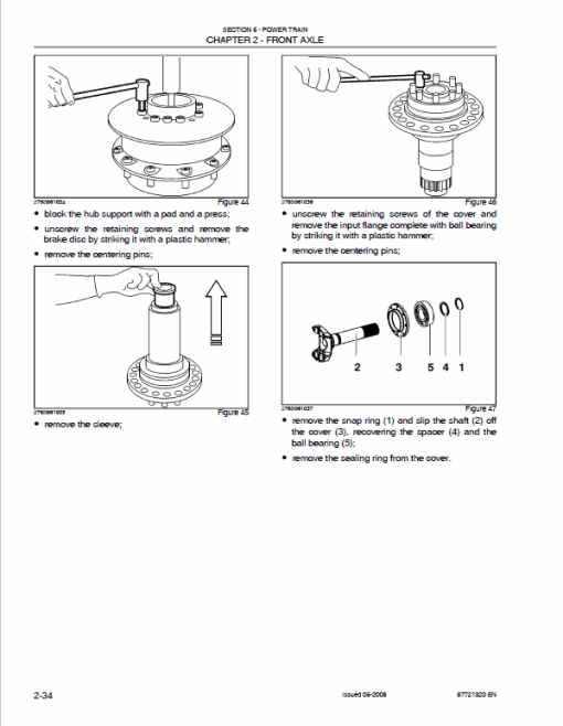 Case 335B, 340B Articulated Truck Service Manual - Image 4