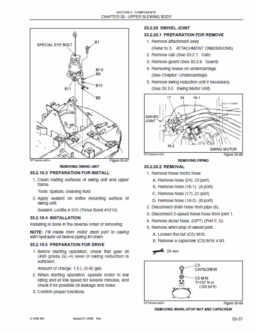 New Holland E70 Midi Crawler Excavator Service Manual - Image 4