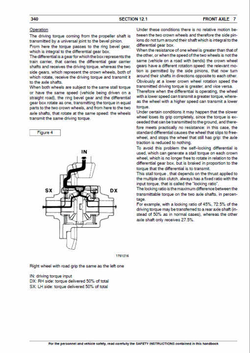 Case 340 Articulated Truck Service Manual - Image 4