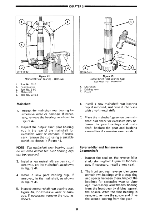 Ford 345C, 445C, 545C Backhoe Loader Tractor Service Manual - Image 4