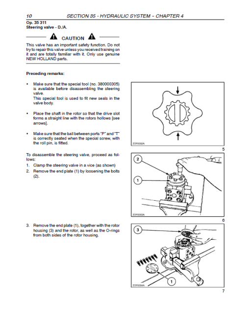 New Holland FX30, FX40, FX50, FX60 Forage Harvesters Service Manual - Image 4