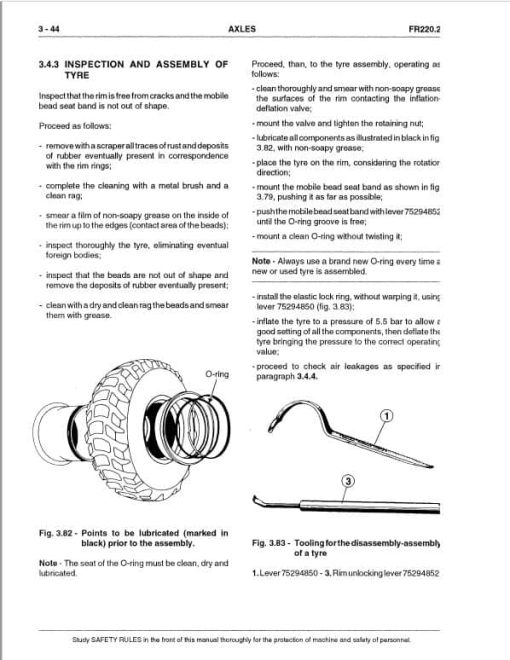 Fiatallis FR220.2 Wheel Loader Repair Service Manual - Image 4