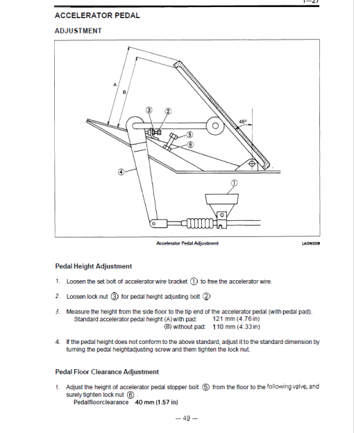 Toyota 5FGC10, 30-5FGC10, 5FGC13, 30-5FGC13, 5FGC15, 30-5FGC15 Forklift Repair Manual - Image 4