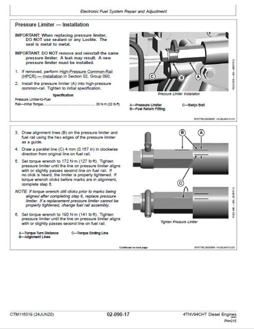 John Deere 4TNV94CHT Diesel Engine Component Technical Manual (CTM116319) - Image 4