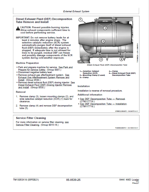 John Deere 644K 4WD Loader Technical Manual (S.N. after F658218 - ) - Image 4