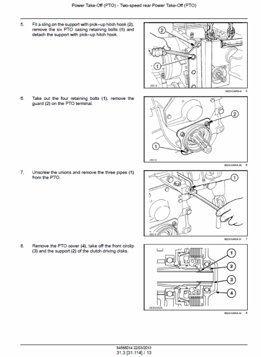 New Holland T5.95, T5.105, T5.115 Tractor Service Manual - Image 4